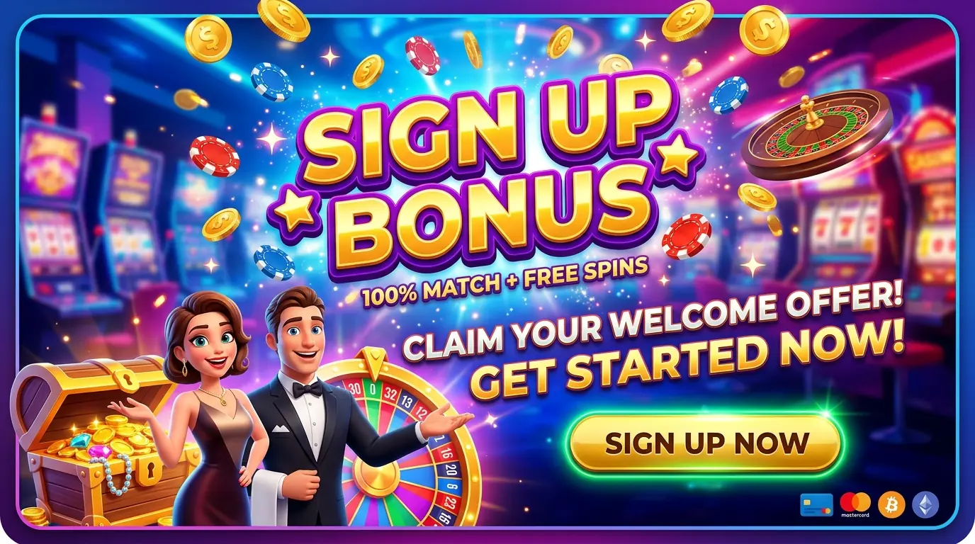 Valentino casino sign up bonus