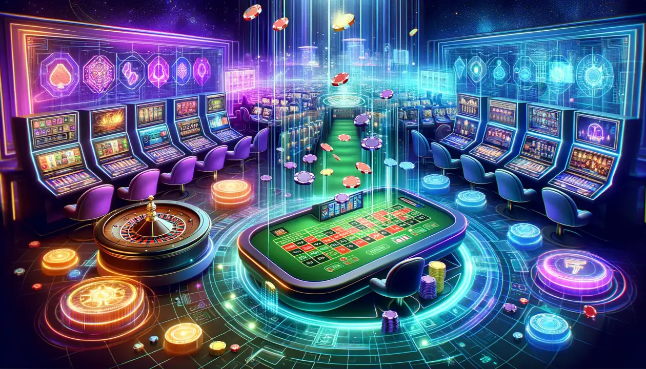 Valentino casino game selection