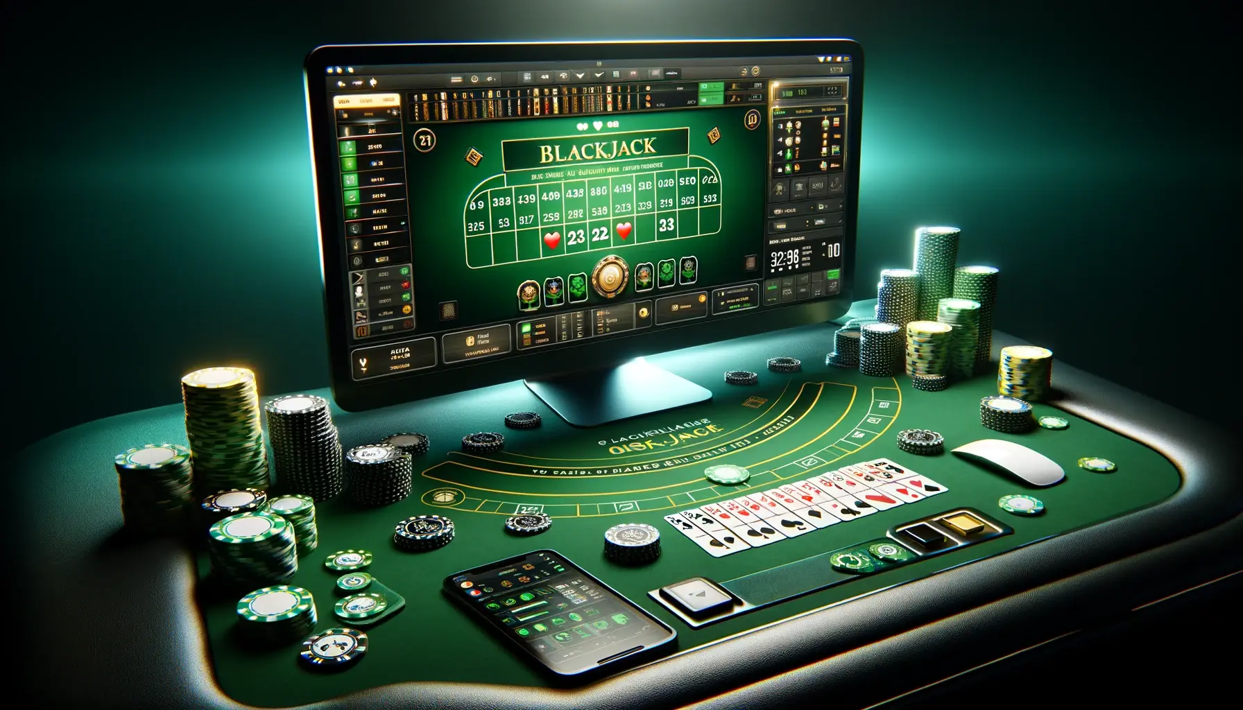 Valentino blackjack game